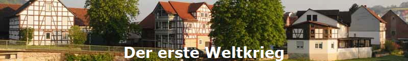 Der erste Weltkrieg